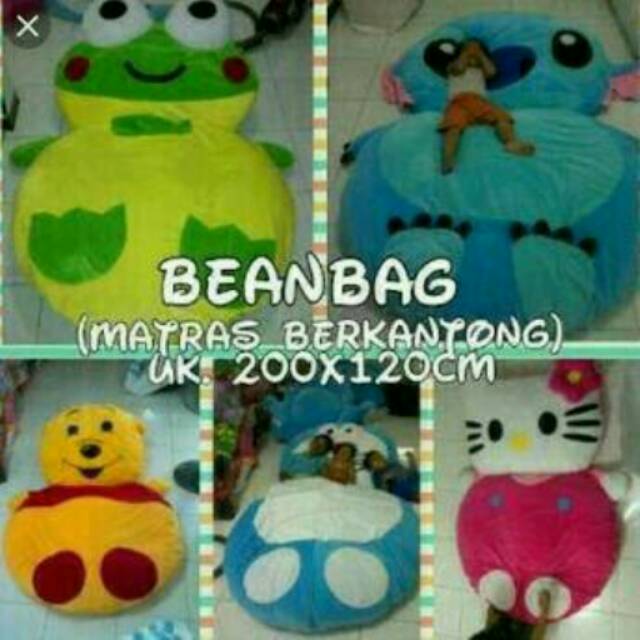 KASUR LANTAI ( MATRAS BONEKA BEAN BAG )