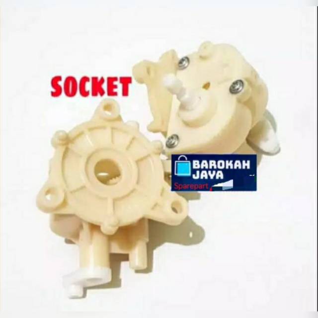 Gear Box SOCKET Model MIYAKO - Gear Box Dinamo Motor Kipas Angin