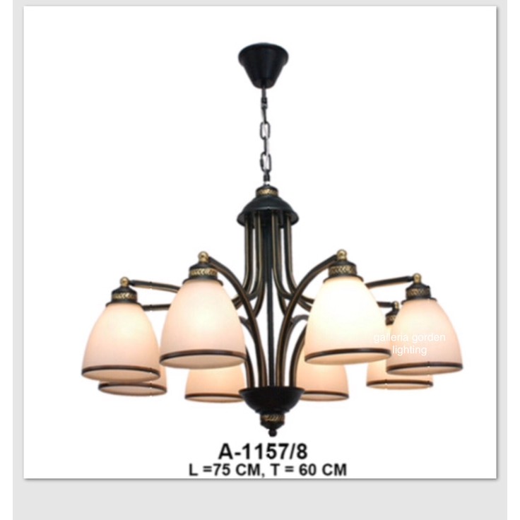 Lampu hias gantung dekorasi ruang tamu-ruang tamu 1157-8