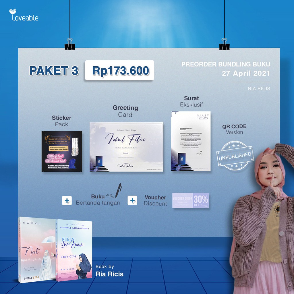 Bundling Buku Ria Ricis (Paket 3, 4 dan 5)