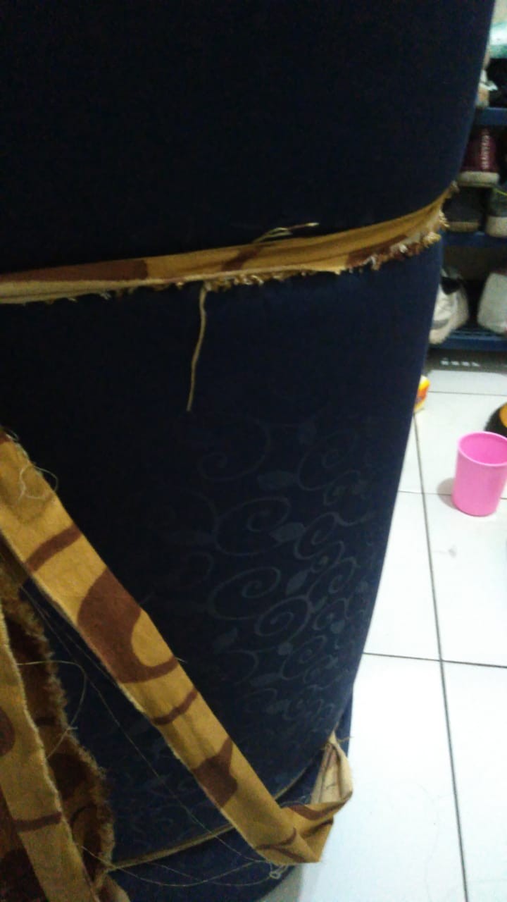 Maura Couple - Sania Ruffle Batik Couple Ori Ndoro Jowi Dnt Garansi Termurah Shopee- Selendang Pagar