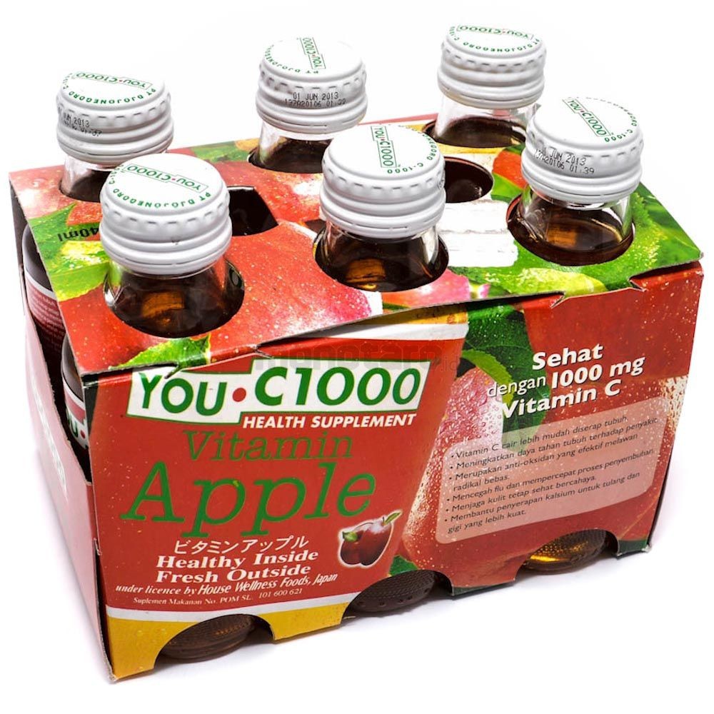 

You-C 1000 Apel Minuman Kesehatan [6 Pcs]