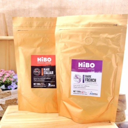 Hibo, Organic Coffee Dark French 200gr