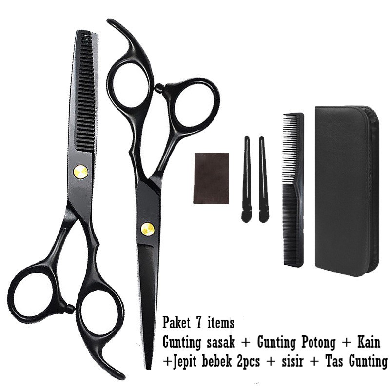 Gunting Potong Rambut Gunting Sasak