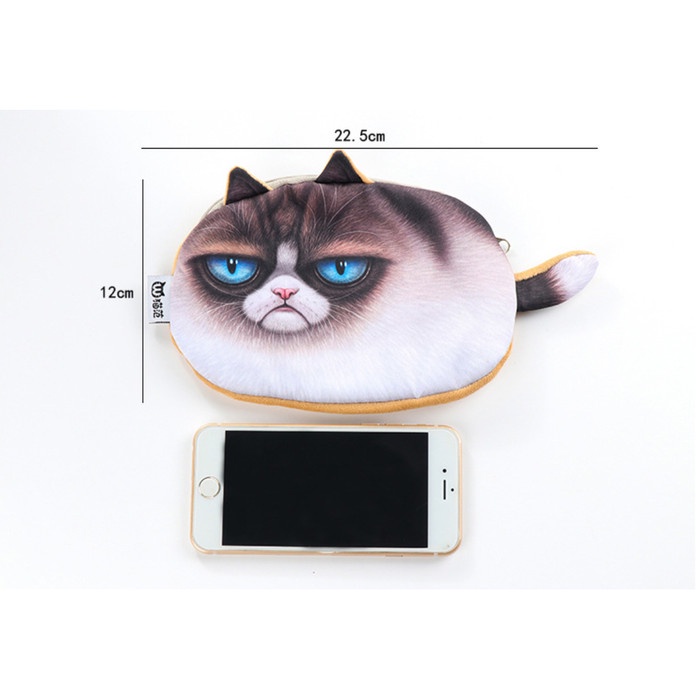 

Hadir Dompet Uang Tas Kecil Tempat Hp Alat Tulis Koin Uang Motif Chubby Cat Sale!!!