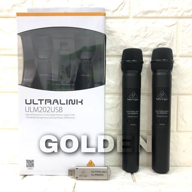 Mic Wireless Behringer ULM202USB - Behringer ULM 202 USB Original Product
