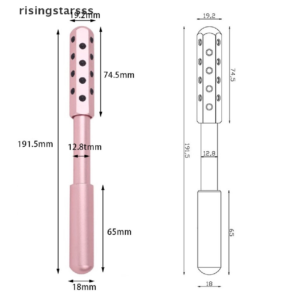 Rsid Stick Roller Pijat Wajah Anti Kerut Bahan Germanium