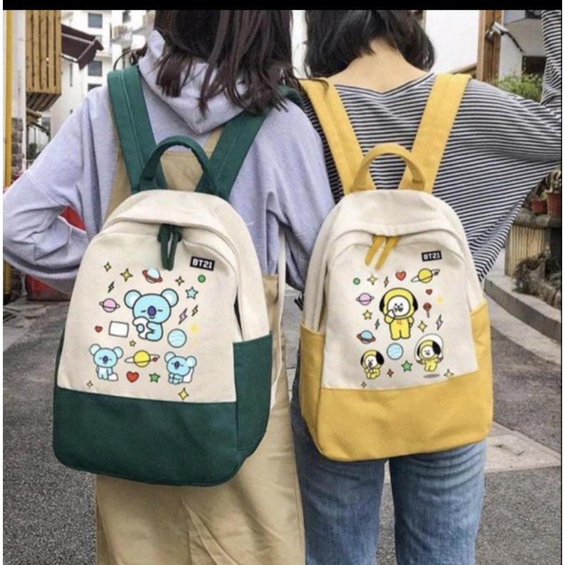 Tas sekolah anak BT21 bts
