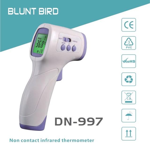 Termometer Gun Infrared Digital BLUNT BIRD Alat Pengukur Suhu ...