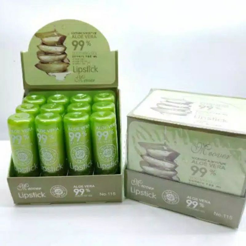 ( PERBOX) LIPBALM ALOE / MEOVER LIP BALM ALOEVERA 99%