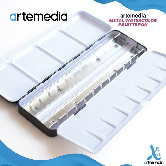 

TERBARUU!! Artemedia Empty Metal Box Half Pans PROMO