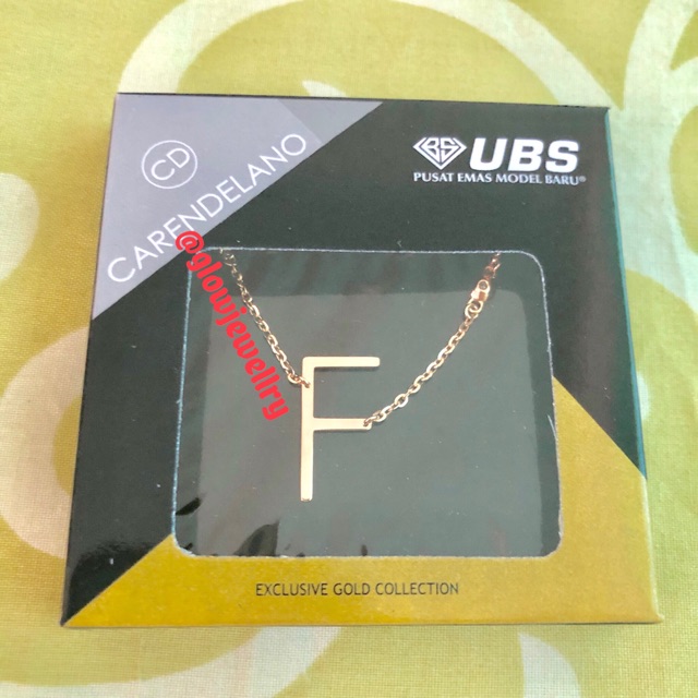 Gelang Huruf Carendelano UBS - F