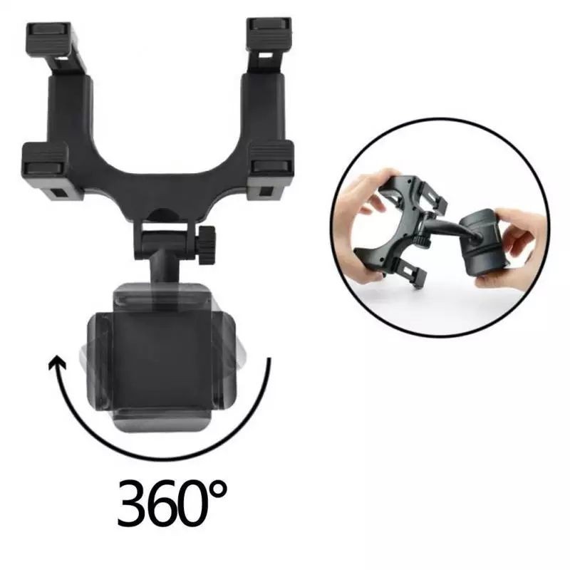 HOLDER Kaca Spion mobil HP Handphone Car rearview Mirror Barcket