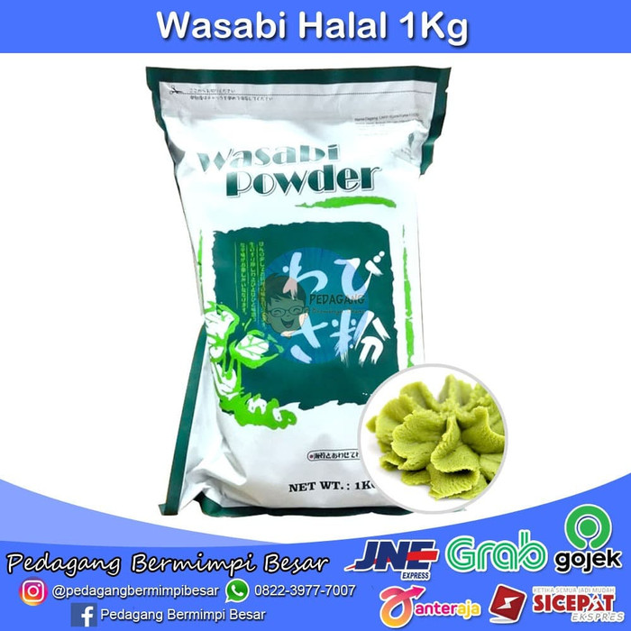 

Spesial Promo - Wasabi Powder Halal 1Kg | Wasabi Bubuk Halal 1Kg