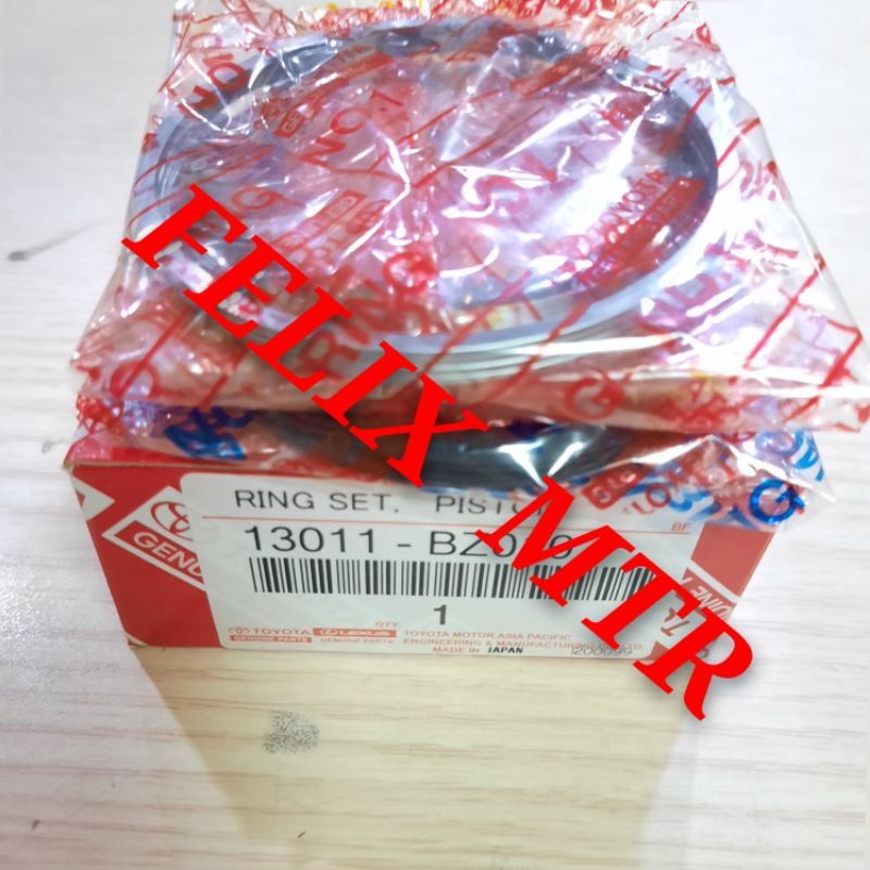 RING PISTON RING SEHER SET AVANZA 1.3 1.300CC VVTI / NON VVTI