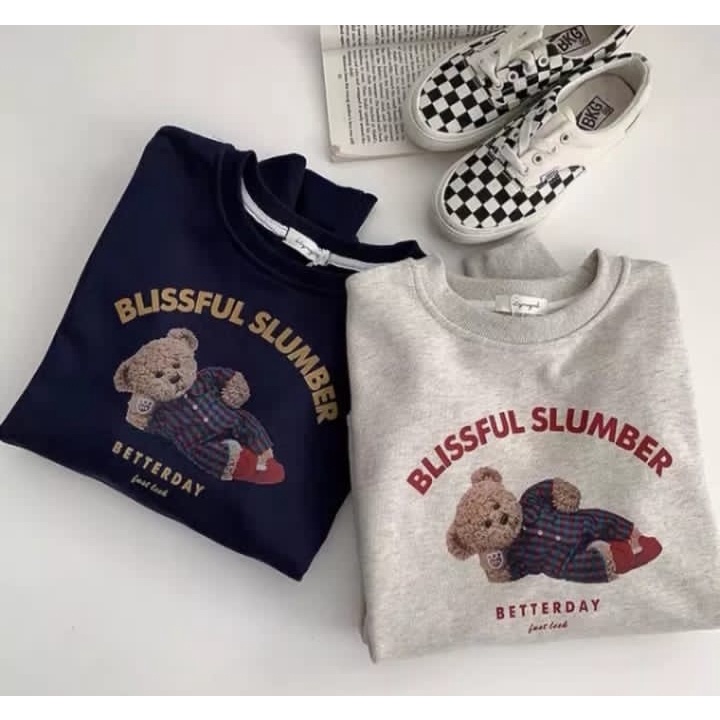 BLISSFUL SLUMBER SWEATER WANITA OBLONG CREWNECK WANITA