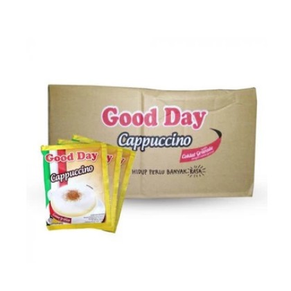 

Good Day Cappucino 12 rtg x 10 sachet x 25g / Kopi Goodday capucino sachet 25g / Good Day Capphucino