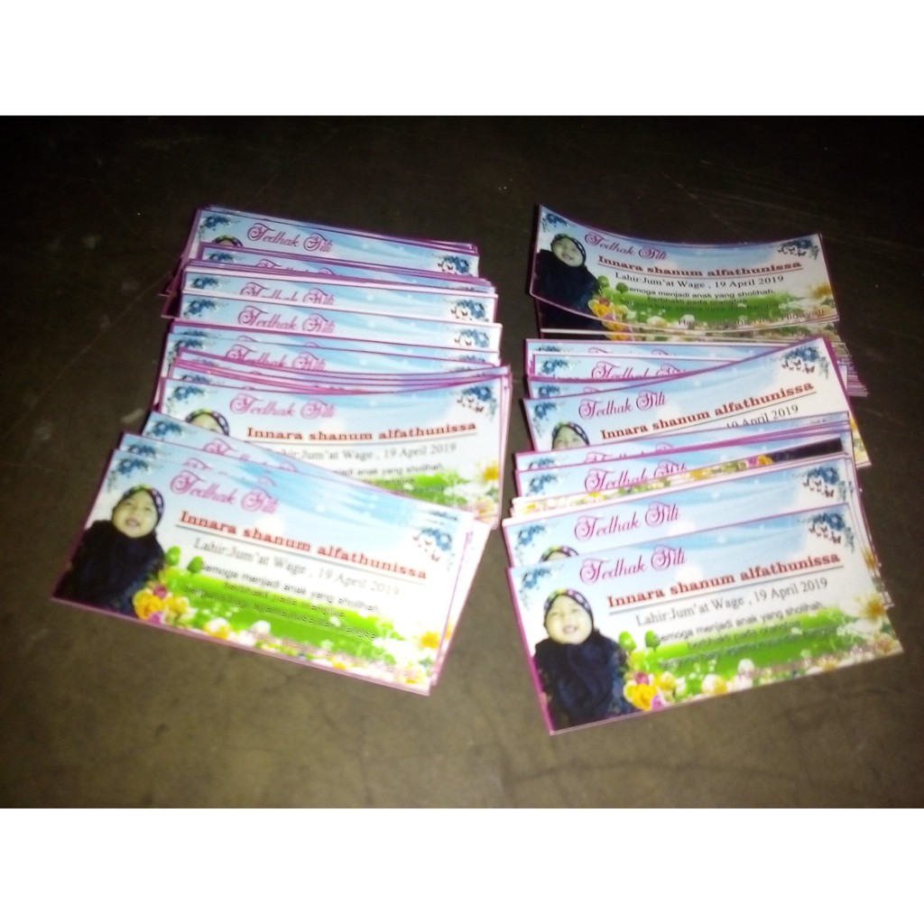 

Stiker Tedhak Siti murah ukuran 3x7cm