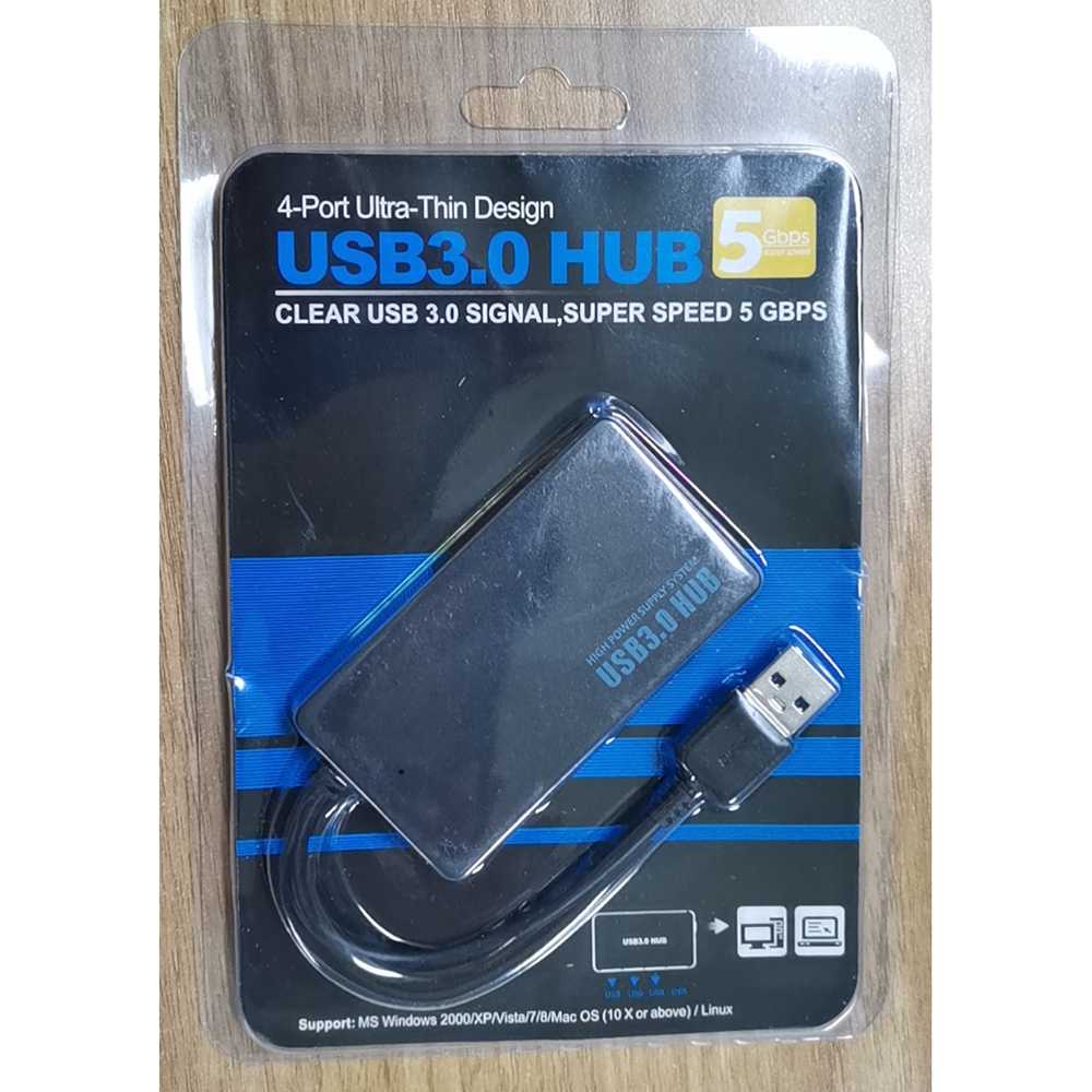 USB Travel Charger &amp; HUB Combo USB 3.0 4 Port - UH-103U3