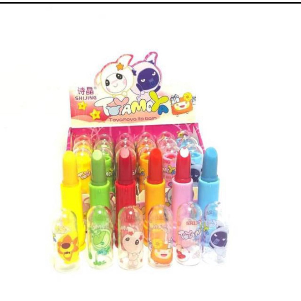 LIPBALM TOYAMOYA / BONEKA / LOVES ME BPOM DEPKES/ Lipbalm magic