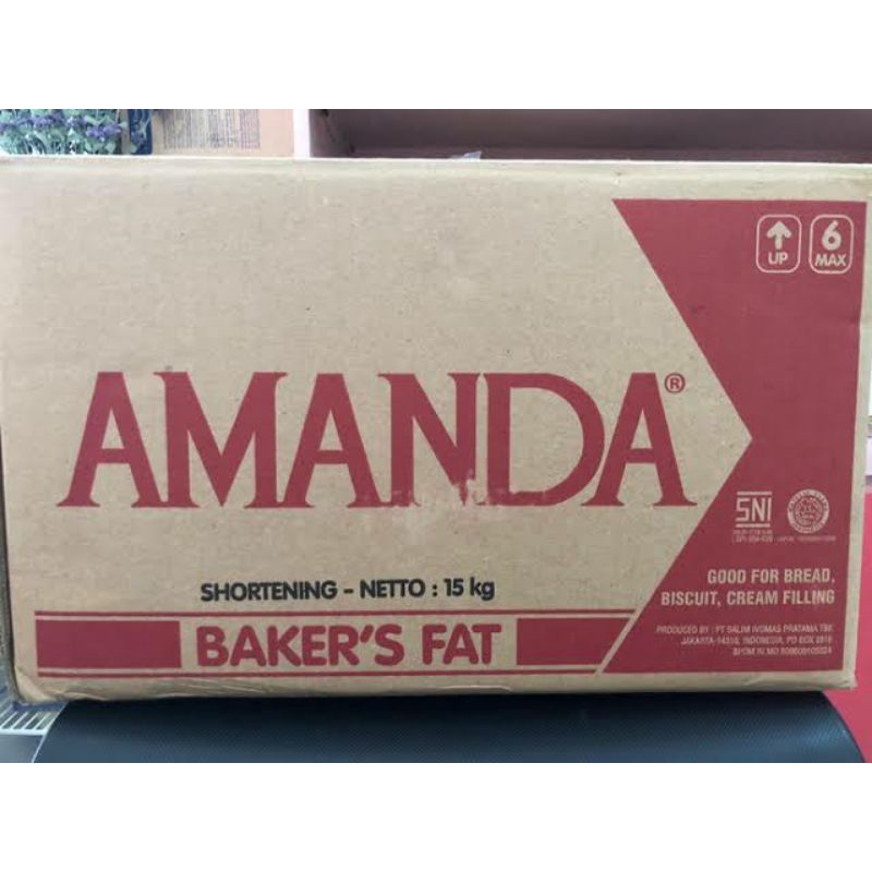 

Mentega Putih , Bakers Fat Amanda