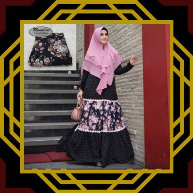 41.SALE  AYUNDA ✔BAJU GAMIS SYARI SET KHIMAR GAMIS REAL PICT VIDEO ORIGINAL BAJU BUSANA MUSLIM LEBAR