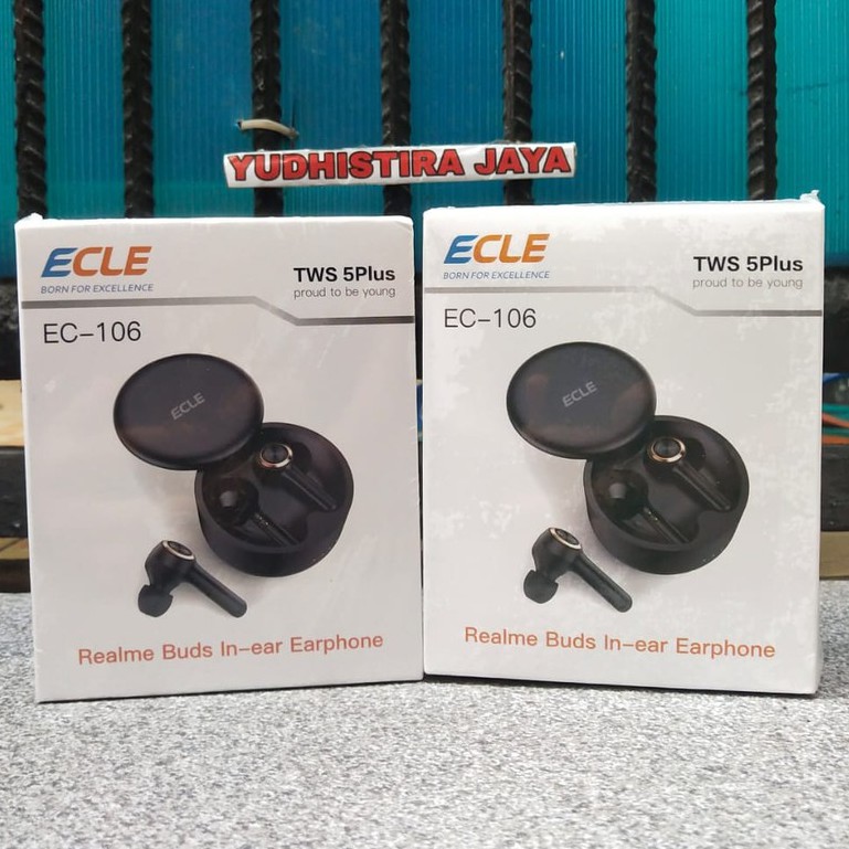 Ecle TWS 5 PLUS Earphone wireless liberty original -S106
