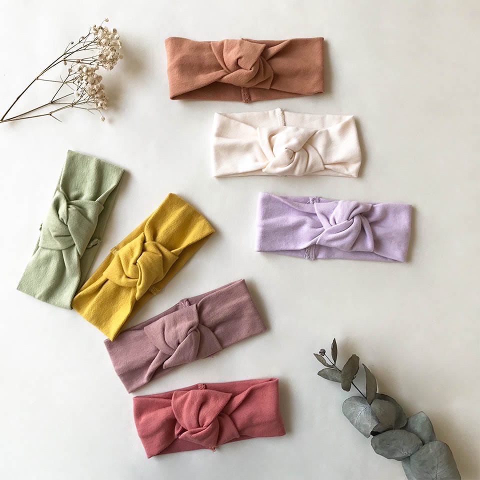 Bandana / knot bow / BOW  BohoPanna CBKS