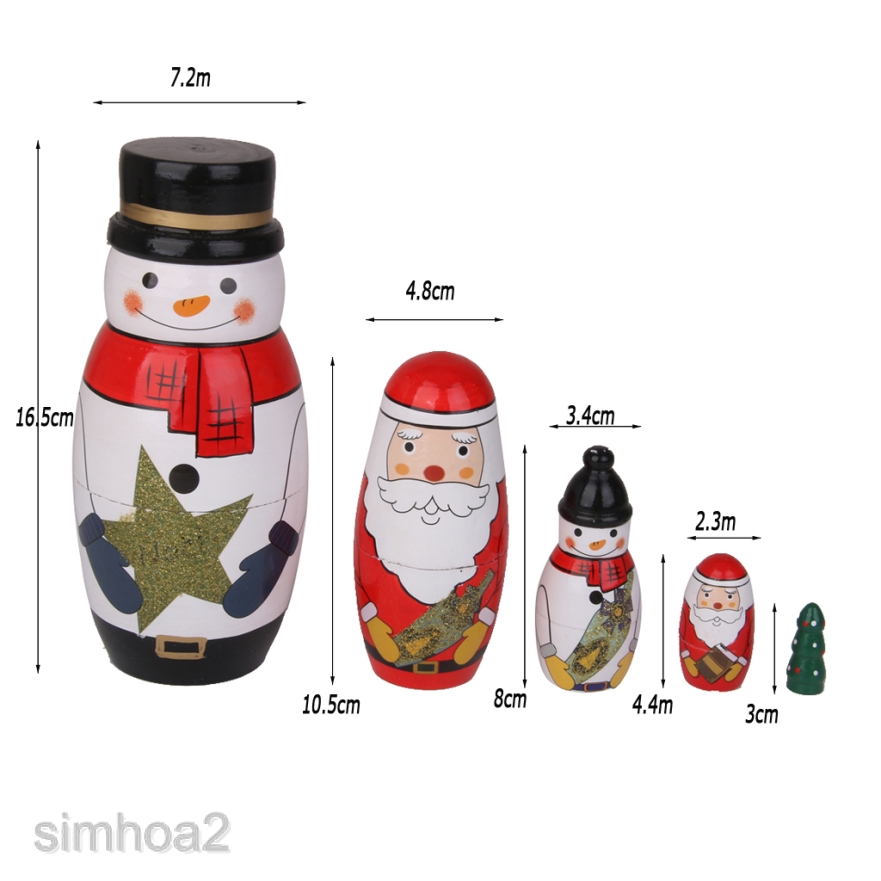 christmas matryoshka