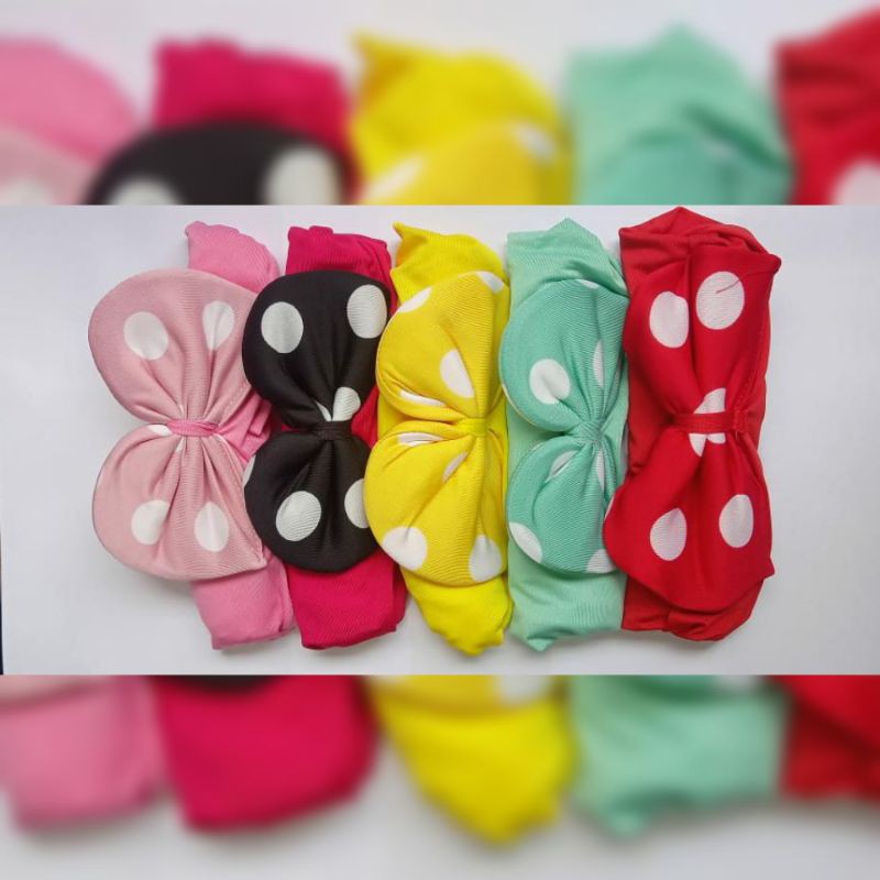 Jilbab Bayi Mickey Polka