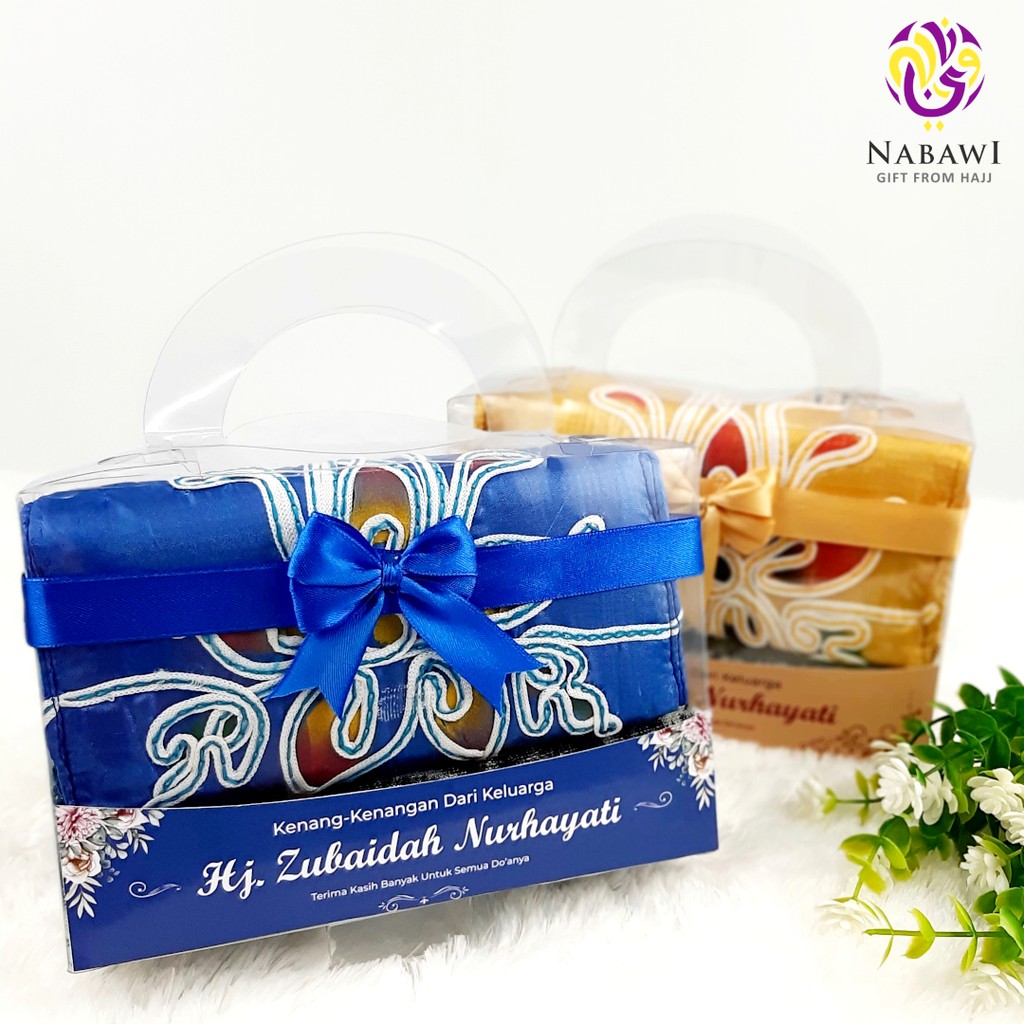Hampers Mukena Parasut Pita Lukis + Sajadah SKV Souvenir Tahlilan Tasyakuran Oleh Oleh Haji Umroh