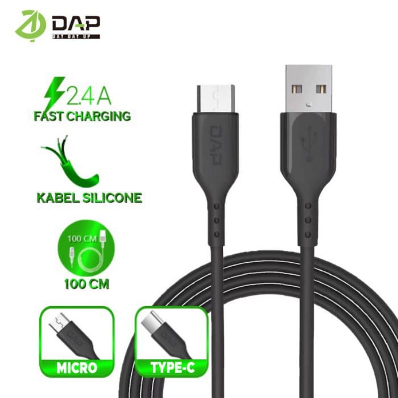 Kabel data Type C Dap D-L01T Fast Charging