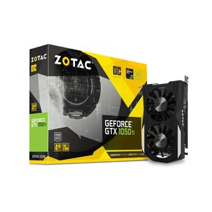 VGA Zotac NVIDIA GEFORCE GTX 1050Ti OC 4Gb DDR5 Dual Fan