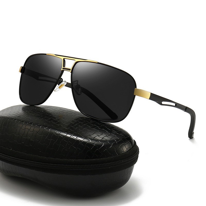Kacamata Hitam Pria Keren  Polarized Original Sunglasses Anti silau Kelas Premium 8521