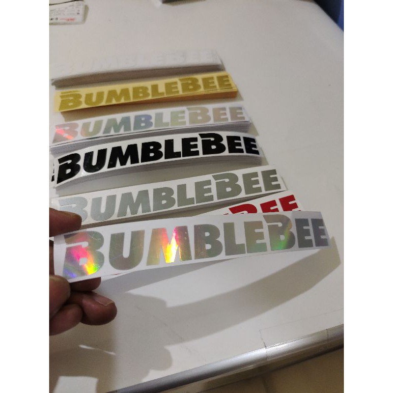 STICKER BUMBLEBEE CUTTING