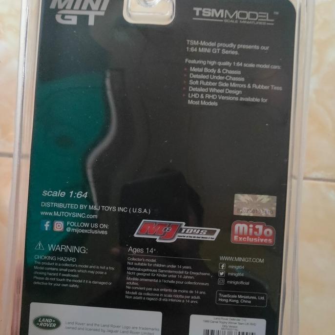 Mini Gt Land Rover Defender 110 Camel Dirty Bkn Hotwheels Rlc Ths