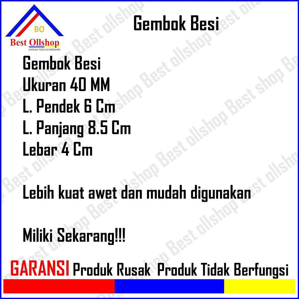 Gembok Leher Pendek dan Panjang 40mm / Gembok Pintu / Gembok Lemari