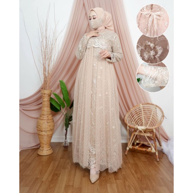 Haruma Dress / Kebaya Modern / Gamis Modern / Gamis Tutu / Gamis Ratu / Kebaya Gamis / Gamis