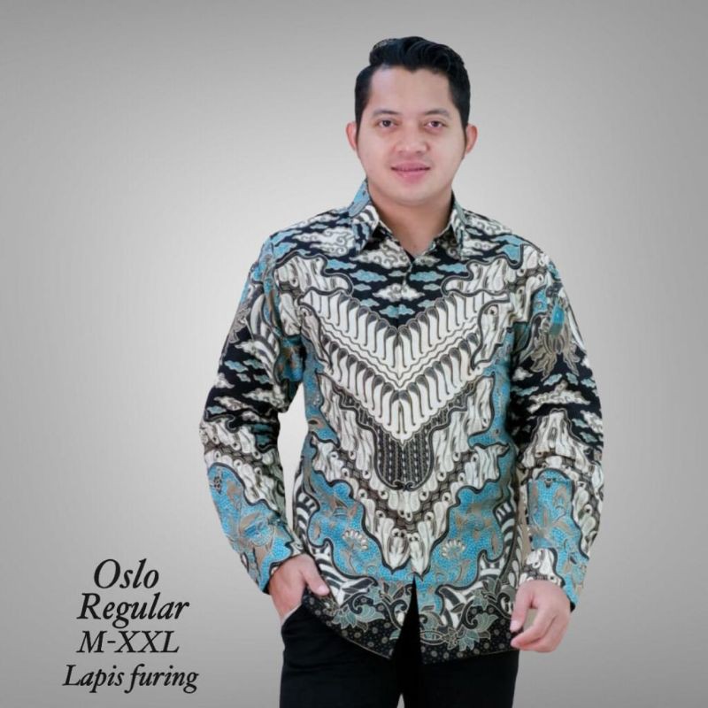 kemeja batik solo