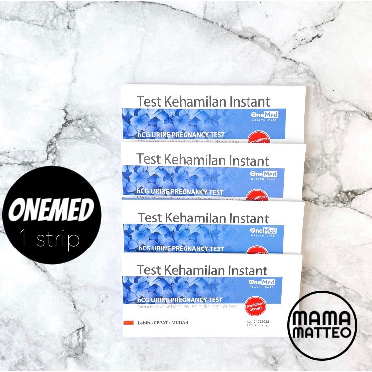 Tes Hamil Onemed / OneMed Tes Kehamilan / HCG Urine Pregnancy Test - 1 strip