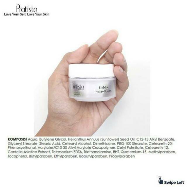COD ~ Centella Enrich Cream Pratista / Cream Malam Bopeng /  Cream Bopeng