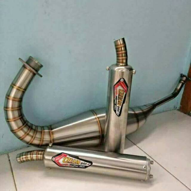 Knalpot ninja 150r rr creampie jogja stainlis
