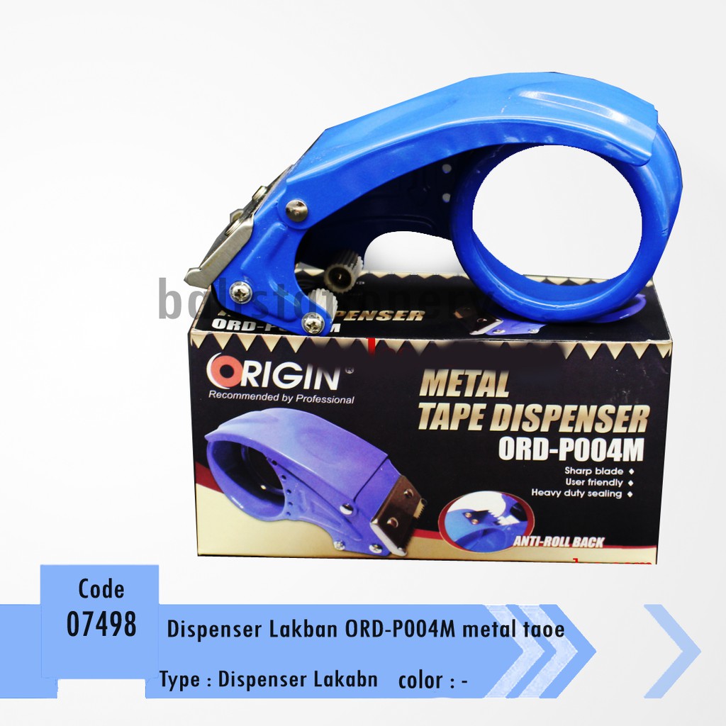 

Dispenser Lakban ORD-P004M Metal tape