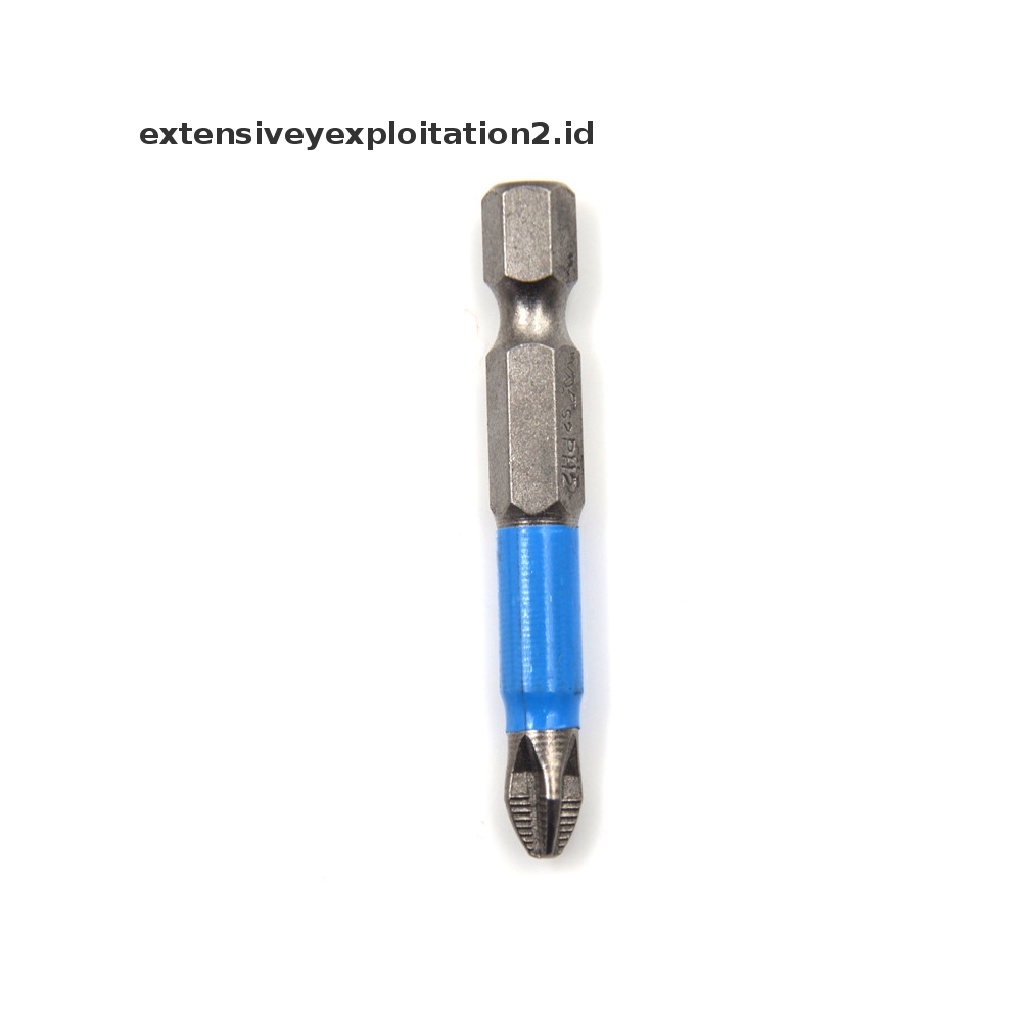 1pc Mata Obeng Elektrik Ph2 Panjang 1per4inch Hex Magnetic Non Slip Jarak Jauh