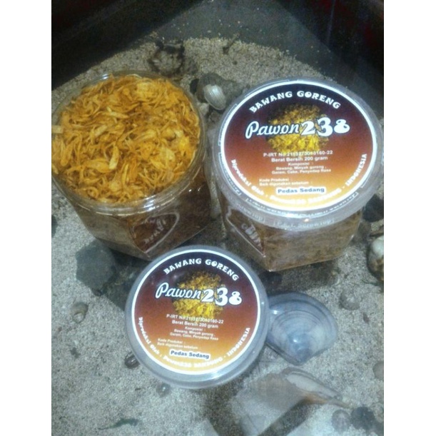 

Bawang goreng 238,bawang kriuk, 200gram,100gram