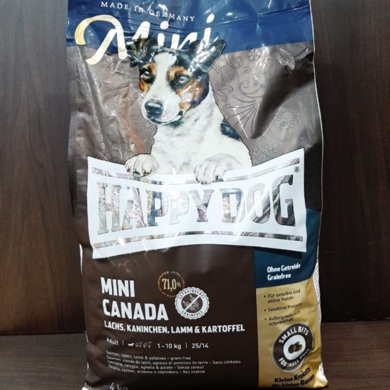 Happy Dog Mini Canada 4kg / dogfood makanan anjing