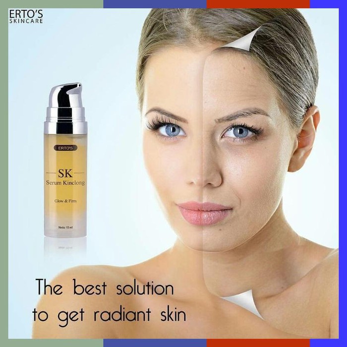Ertos Serum Kinclong Serum Wajah Glowing