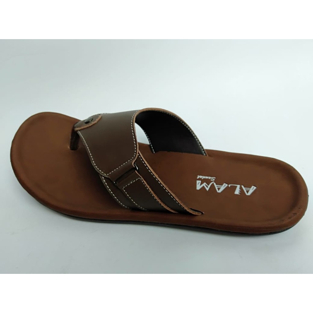 sandal kulit pria asli garut dengan desain yang elegant Model simple dan Praktis