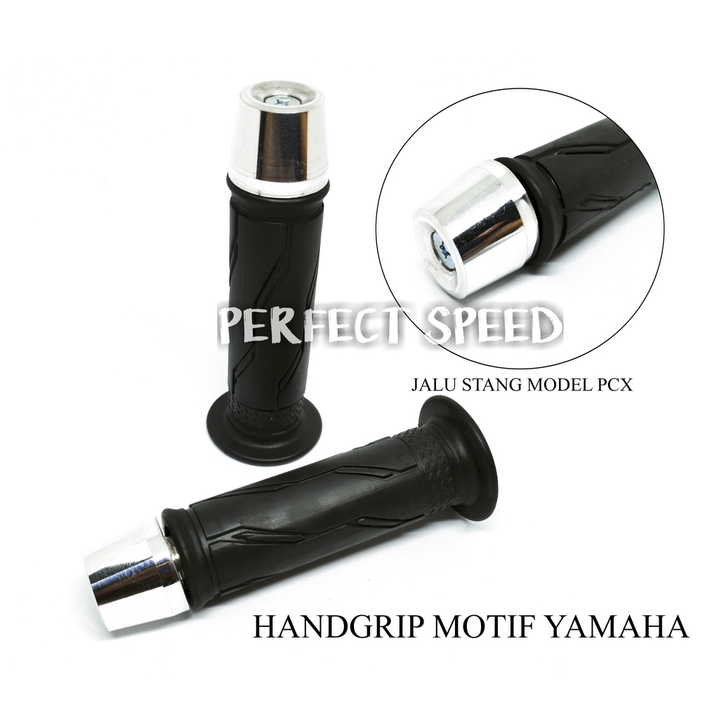 HANDGRIP SEPEDA MOTOR MODEL ORIGINAL HONDA / YAMAHA + JALU STANG MODEL PCX UNIVERSAL TERBARU