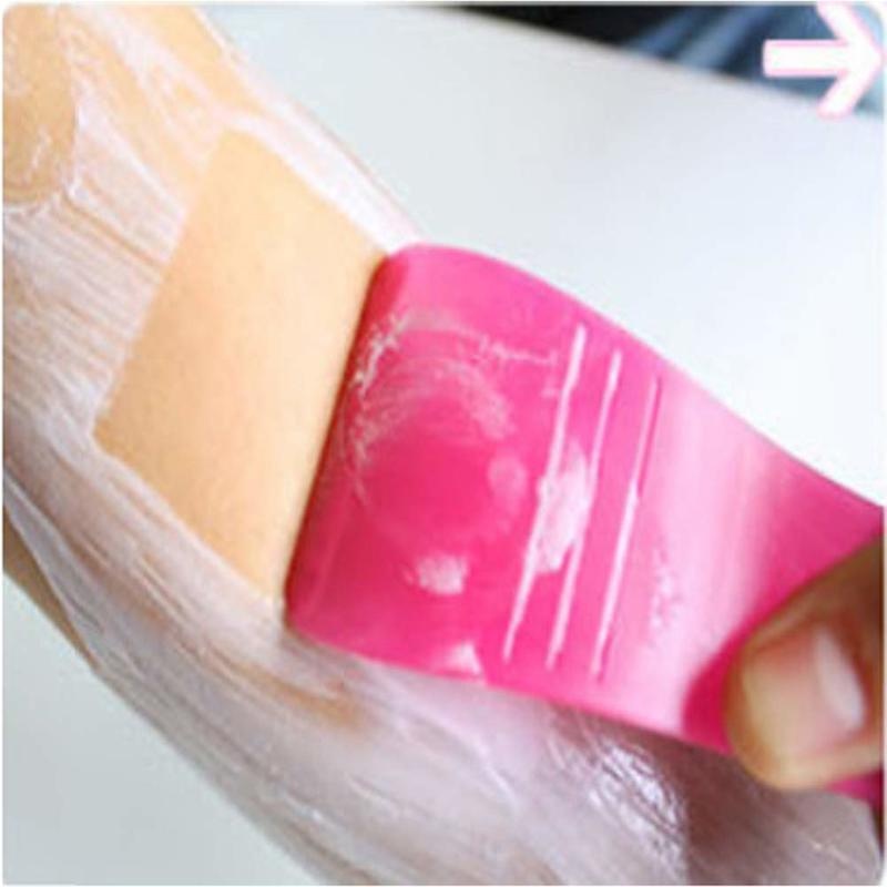 [Random Color][ 1PC Special Depilatory Scraper][ Mini Cosmetic Spatula Scraper][Remover Scoop][Makeup Mask Cream Spoon ]